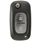 CLE PLIP compatible avec Modus Kangoo Scenic Clio Megane 2 bouton lame trouée @Pro-Plip