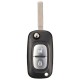 CLE PLIP compatible avec Modus Kangoo Scenic Clio Megane 2 bouton LAME PLATE @Pro-Plip