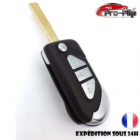 Télécommande coque de clé 2 Boutons Neuve pour Citroën Xsara