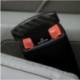 Boucle de ceinture de sécurité en fibre de carbone pour siège de voiture anti bip alarme sonore
